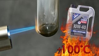 Liqui Moly 10W40 Mos2 Jak czysty jest olej silnikowy Test powyżej 100°C [upl. by Ahsieyn661]