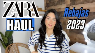 ZARA HAUL REBAJAS 2023 Parte 2 [upl. by Crescint]