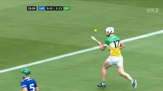 OISIN KELLY GOAL AFTER 11 SECONDS  OFFALY V LAOIS  2024 JOE MCDONAGH HURLING FINAL [upl. by Eelyek522]