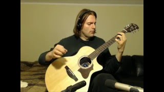 Ewan Dobson  Winter By The Sea 2015  Ibanez AE900 NT [upl. by Corabel]