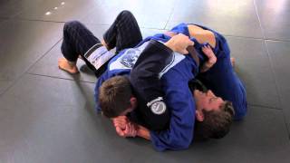 Reversal from side control simple BJJ technique variation  Dennis Asche [upl. by Aselehc]