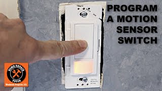 How to Program the Maestro Motion Sensor Light Switch [upl. by Charley88]