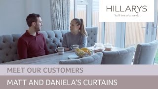 Hillarys Reviews  Matt and Danielas curtains [upl. by Anifled]