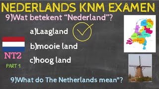 NT2 NEDERLANDS LERENKNM EXAMEN PART 1learn dutch [upl. by Narret77]