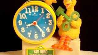 Big Bird Talking Alarm Clockwmv [upl. by Onaicul]