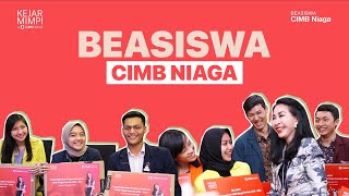 Program Beasiswa CIMB Niaga 2021 is now open [upl. by Akimihs914]