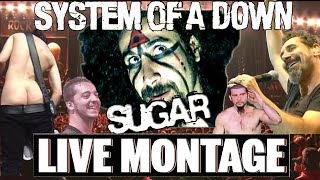 System Of A Down  Sugar LIVE MONTAGE 19972014 [upl. by Sirref]