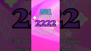 Angel Number 2222 222 hz angelnumber numerology manifest luckygirl healing frequency 2 how [upl. by Chelton731]