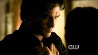 Season 2 Damon kisses Elena  The Vampire Diaries [upl. by Ronni]