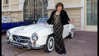 Shirley Bassey Hemmels and MercedesBenz 190SL 280SL 300SL restorations in Monaco [upl. by Namron188]