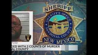 Man charged for double murder out of Sandoval County [upl. by Yahsal]