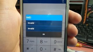 طريقة اصلاح السيريال samsung g530h mtk6572 repair imei [upl. by Esiouqrut]