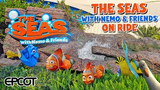 The Seas with Nemo amp Friends at EPCOT Walt Disney World Aug 2024 4K [upl. by Nodnab537]