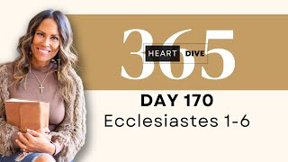 Day 170 Ecclesiastes 16  Daily One Year Bible Study  Audio Bible Reading with Commentary [upl. by Terryn525]