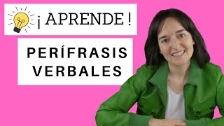 ¡¡¡Aprende las PERÍFRASIS VERBALES en español👍 [upl. by Allemrac]