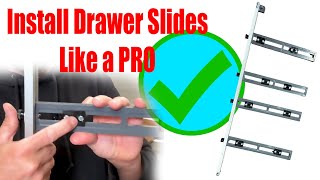 Master Drawer Installation Like a Pro with Uniguide [upl. by Basia]