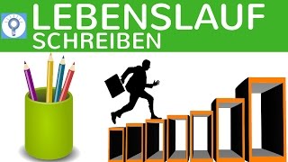 Wie schreibe ich einen Lebenslauf  Tipps für einen perfekten Lebenslauf amp erfolgreiche Bewerbung 2 [upl. by Annmaria]