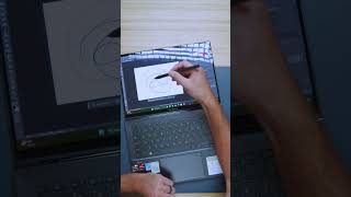 Using the Pen on a Touch Screen Laptop  ZenBook 14 OLED Touch [upl. by Arahsak]