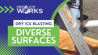 IceCold Cleaning Dry Ice Blasting on Diverse Surfaces [upl. by Cartan]