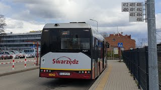 SPK Swarzędz  Solaris Urbino 12 IV Hybrid 4042  linia 491 [upl. by Einuj]