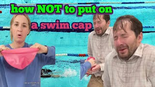 Swim Cap Fail Do NOT Use This Method [upl. by Dey]