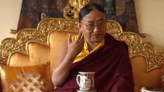 His Holiness Sakya Trizin at Lerab Ling  June 2007 [upl. by Yedarb]