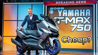 FIRST LOOK of the 2025 Yamaha TMAX 750cc scooter Unleashing the Power of Yamaha TMAX yamaha tmax [upl. by Oriaj]