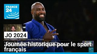 JO 2024  une journée historique pour le sport français • FRANCE 24 [upl. by Coraline]