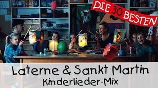 Laterne amp Sankt Martin KinderliederMix 🍂  Kinderlieder zum Mitsingen und Bewegen [upl. by Waers]