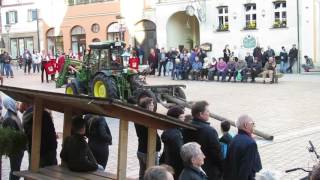 Weissenburg 2017  Der Maibaum wird aufgestellt [upl. by Ahsirhcal175]