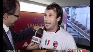 Cassano Interview  After Match Roma  07052011 [upl. by Orecic825]