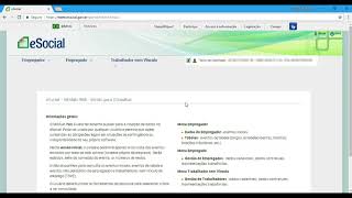 eSocial Web – Aprenda como consultar [upl. by Annerol107]