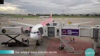 Thai AirAsia X from Bangkok to Seoul flight XJ700 with Business Class Service [upl. by Amity983]