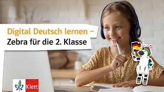 Digital Deutsch lernen – Zebra für die 2 Klasse [upl. by Eirrehc23]