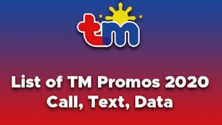 HOW TO REGISTER TM CALL AND TEXTS  INTERNET PROMO [upl. by Raye]