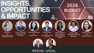 Decoding Union Budget 2024  Insights Opportunities amp Impact [upl. by Avictor]