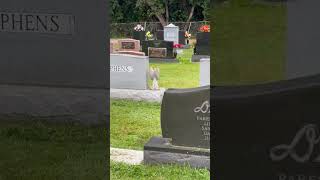 Using both sides grave gravestone headstone cemetery cemeteries [upl. by Jabez]