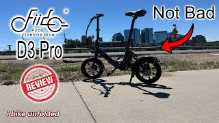 Fiido D3 Pro electric folding bike review [upl. by Gaskins]