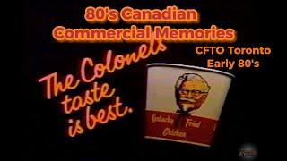 Canadian 80s Commercials CFTO Toronto 1982 [upl. by Nnaycart]