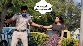 Proposing to Police Man Prank Gone Wrong  Mahi Lakra [upl. by Raviv]