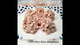 TORTAKRÉM  Epresmascarpone [upl. by Fabiano]