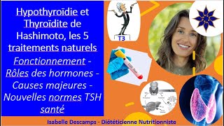 Hypothyroïdie et Thyroïdite de Hashimoto les 5 traitements naturels [upl. by Howie]