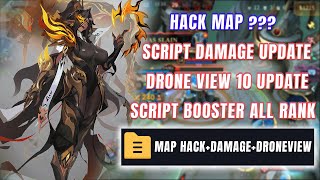 UPDATE SCRIPT HIGH DAMAGE DRONE VIEW BRUTAL MOBILE LEGEND TERBARU 2024  SAFE 100 [upl. by Ern749]