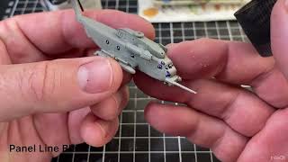 GHQ Micro Armour MH53J Pave Low part 5 they are done 1285 or 6mm scale thanks for looking [upl. by Ilatfan]