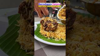 Barrackpore Famous Dada boudi biryani destination minivlog streetfood foodie [upl. by Urina550]