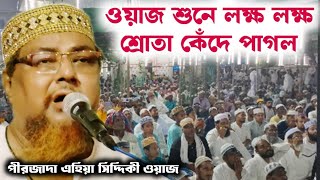 pirzada yahia Siddiqui waz furfura Darbar Sharif waz  পীরজাদা এহিয়া সিদ্দিকী সাহেব ওয়াজ [upl. by Ogdon]