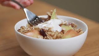 Microwave Apple Crisp Recipe from Sargent Choice [upl. by Innavoij]