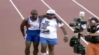 Derek Redmond 1992 Olympic 400m [upl. by Torr]