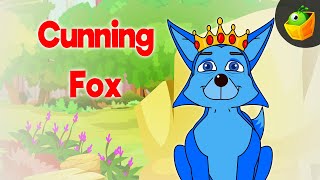 Cunning Fox  Panchatantra In English  Cartoon  Animated Stories For Kids [upl. by Enom]