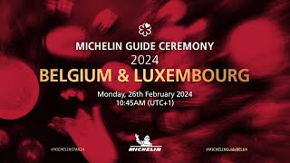 Discover the MICHELIN Guide restaurant selection in Belgium amp Luxembourg for 2024 [upl. by Dorkas]